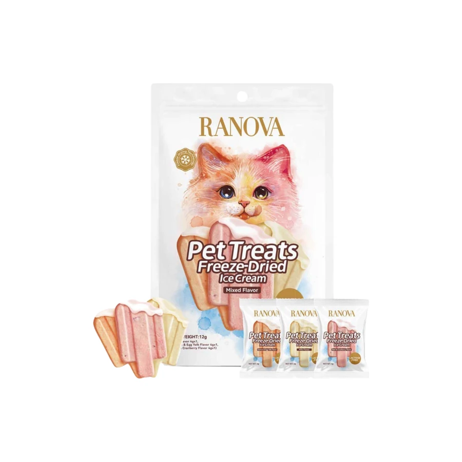 RANOVA freeze-dried ice cream for cats